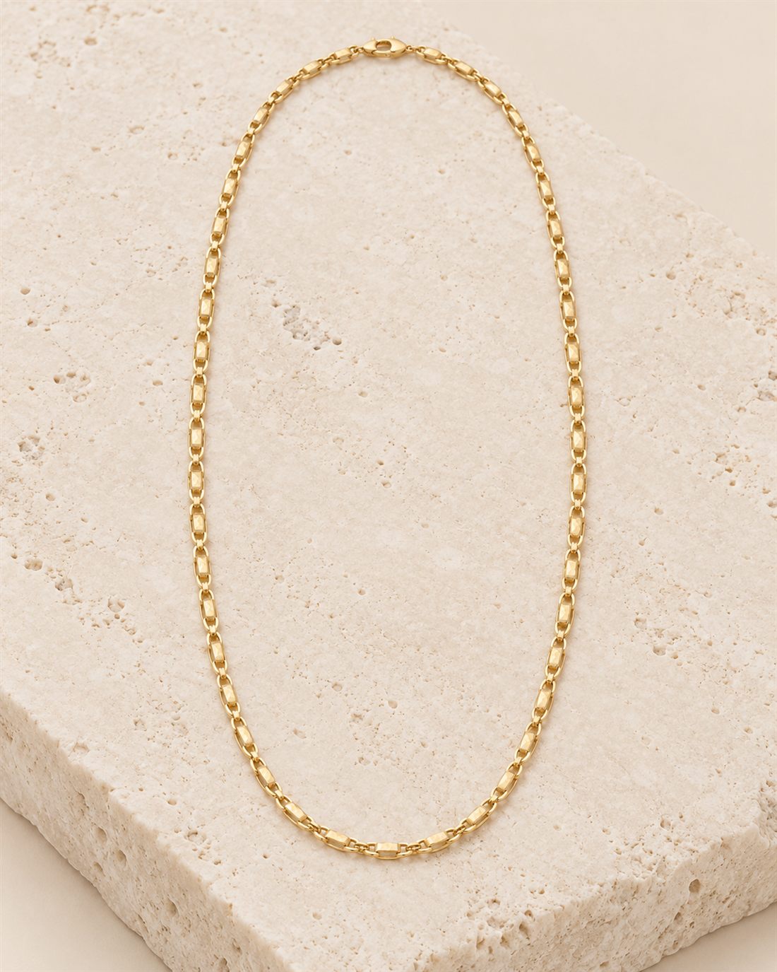Cadena Valentino de oro 18k, grosor 1,45 mm