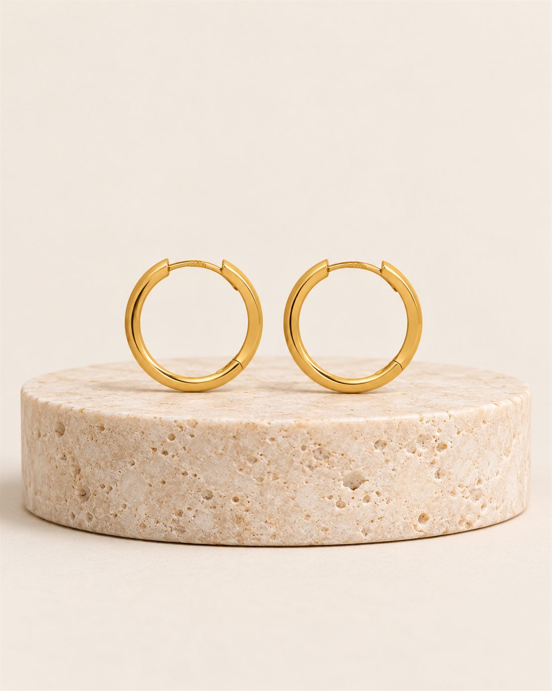 Criollas de oro 18k 15 mm, ø 15 mm