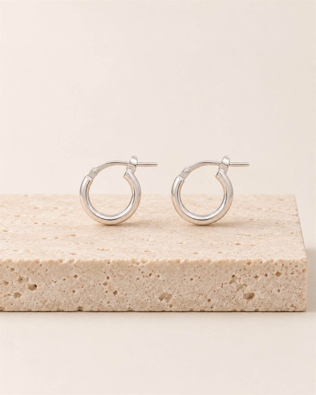 Criollas pequeñas de plata 12,5 mm, ø 12,5 mm