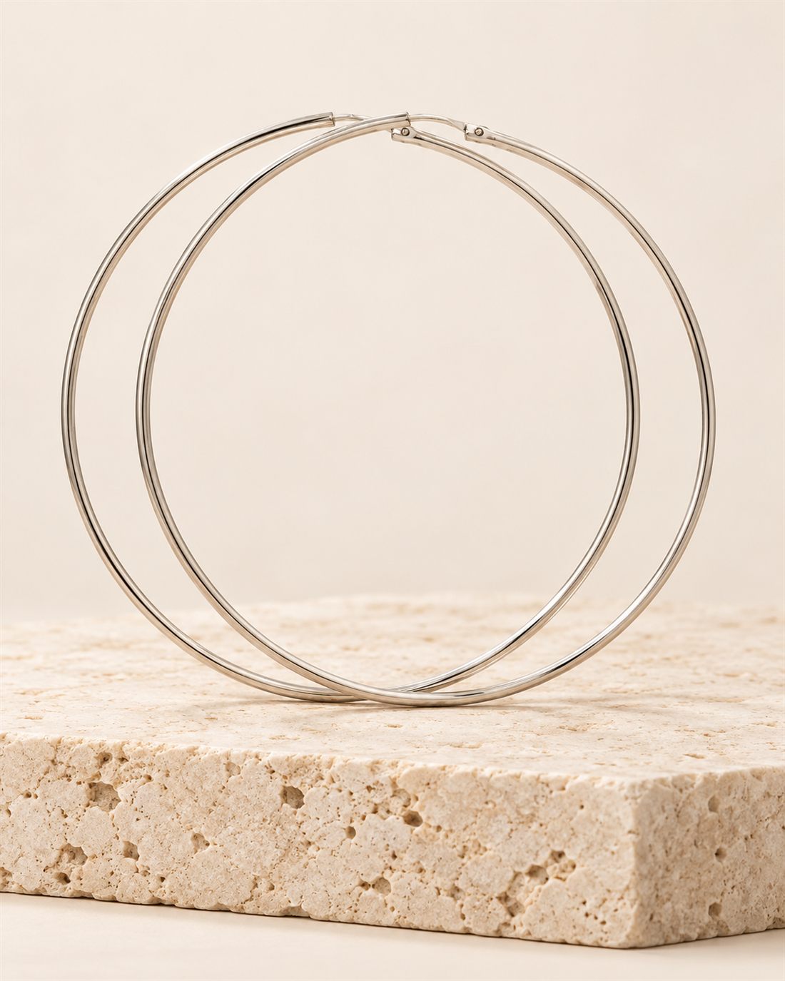 Criollas XL de plata 60 mm, ø 60 mm